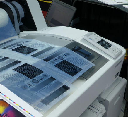 Film positivo 130um di stampa a getto di inchiostro dei film lattei impermeabili della matrice per serigrafia A3