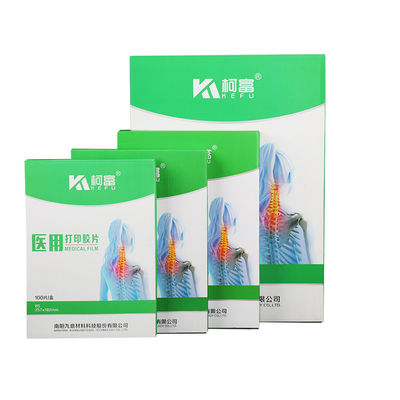 Film impermeabile 280gsm del getto di inchiostro X Ray Film Blue Medical Xray di pollice 8x10