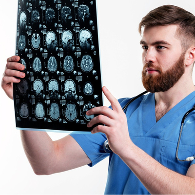 Film asciutto medicale a getto d'inchiostro blu Film a raggi X blu trasparente per apparecchiature radiologiche CT DR MRI