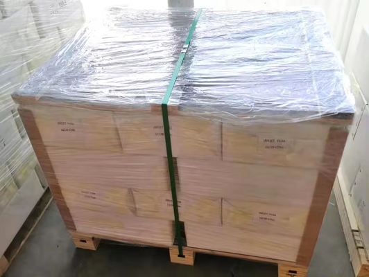 Fogli di formato A4 Film medico a getto d'inchiostro blu per l'immagine medica Stampa a raggi X CT, CR, DR, MTR PET