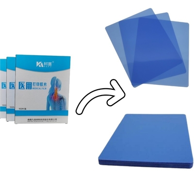 Stampa a getto d'inchiostro utilizza film medico PET a sfera blu a raggi X
