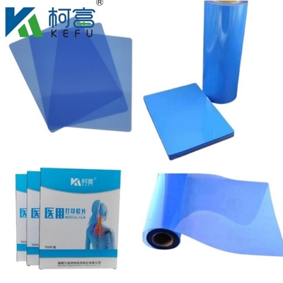 Immagine medica CT DR Tinta a getto Blu Film Medicale Raggi X PET Film A4