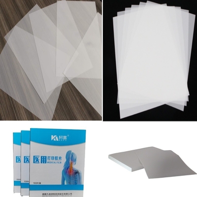 Prodotti medici Film di stampa laser Bianco opaco Film medico a raggi X Film di stampa d'immagine Per stampante a getto d'inchiostro Epson &amp; Canon