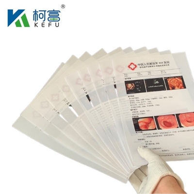 A3/A4 Materiale PET eccellente 100 micron Bianco impermeabile trasparente a getto d'inchiostro Silk Screen Film di stampa positiva