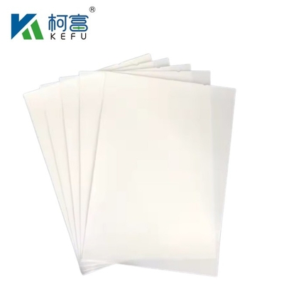 A3/A4 Materiale PET eccellente 100 micron Bianco impermeabile trasparente a getto d'inchiostro Silk Screen Film di stampa positiva