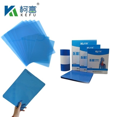 Imaging medico ad alta definizione CT DR Inkjet Blue Film Medical X-ray Pet Film A3 / A4 Film di stampa blu trasparente