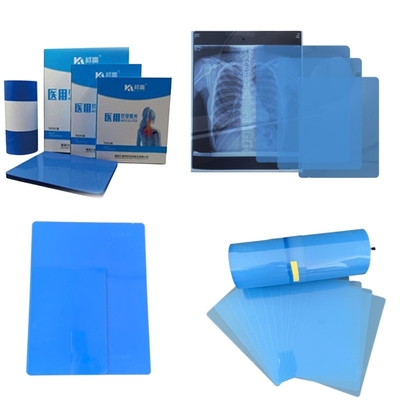 8x10 pollici 14x17 pollici Blu Film Medicale a raggi X Substituto Fuji Medicale Film asciutto Per Clinica E Ospedali