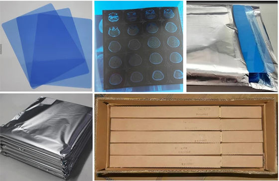 Film a raggi X a getto d'inchiostro blu Film asciutto medico A4 A3