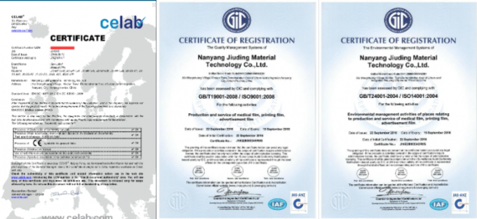 Pellicola medica a raggi X blu per stampanti a getto d'inchiostro ad alta nitidezza e bassa nebbia 6